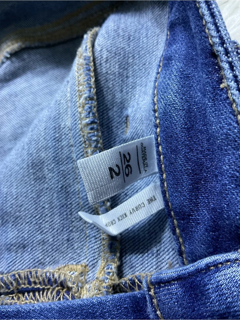 Loft The Curvy Kick Crop Jeans